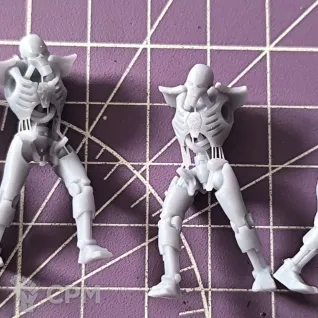Описание картинки Necron warriors 10 штук - пачка 1 от Taptus по цене 100руб | Свободный Рынок Миниатюр - СРМ