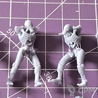 Описание картинки Necron warriors 10 штук - пачка 2 от Taptus по цене 100руб | Свободный Рынок Миниатюр - СРМ