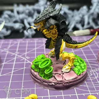 Описание картинки Tyranid Warriors 3 шт 5 закачек от Taptus по цене 100руб | Свободный Рынок Миниатюр - СРМ