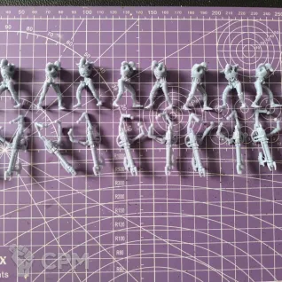 Описание картинки Necron warriors 10 штук - пачка 4 от Taptus по цене 100руб | Свободный Рынок Миниатюр - СРМ
