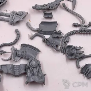 Описание картинки Chaos Space Marine Helbrute от Подземный человек по цене 500руб | Свободный Рынок Миниатюр - СРМ