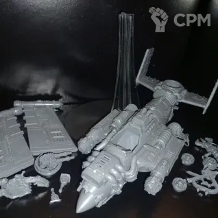 Описание картинки Orks Wazbom Blastajet от Rathunter13 по цене 100руб | Свободный Рынок Миниатюр - СРМ