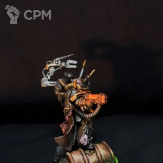 Описание картинки Chaos lord conversion от PKohman по цене 100руб | Свободный Рынок Миниатюр - СРМ