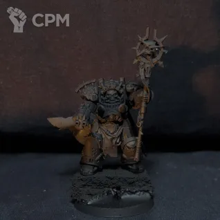 Описание картинки Chaos terminators + sorcerer in terminator armour от PKohman по цене 100руб | Свободный Рынок Миниатюр - СРМ