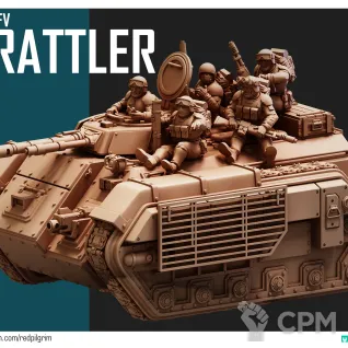 Описание картинки IFV Rattler от WebWay 3D по цене 950руб | Свободный Рынок Миниатюр - СРМ