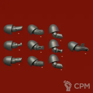 Описание картинки Heavy Intercessor Squad (5 бойцов) от Tridax Forge по цене 500руб | Свободный Рынок Миниатюр - СРМ