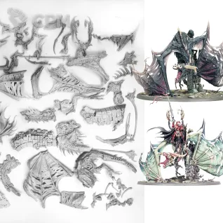 Описание картинки Prince Vhordrai, Lord of the Crimson Keep-Revenant Draconith от LooneShroomFoundry по цене 100руб | Свободный Рынок Миниатюр - СРМ