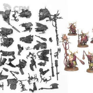 Описание картинки Putrid Blightkings (2026) от LooneShroomFoundry по цене 100руб | Свободный Рынок Миниатюр - СРМ