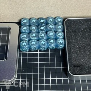 Описание картинки DICE SPACE WOLVES-кубики космических волков от Etogetto по цене 100руб | Свободный Рынок Миниатюр - СРМ