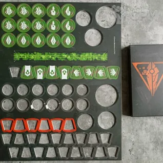 Описание картинки Карты и токены Kill Team: Canoptek Circle от Пилорама по цене 100руб | Свободный Рынок Миниатюр - СРМ