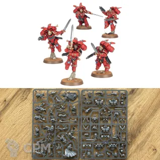 Описание картинки Vanguard Veterans with Jump Packs от Artsart по цене 100руб | Свободный Рынок Миниатюр - СРМ