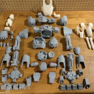 Описание картинки Reaver Titan/ Ривер Титан от TechPrinters Studio по цене 100руб | Свободный Рынок Миниатюр - СРМ