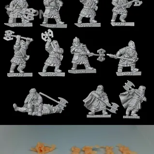 Описание картинки Dwarfs (Lord of the Rings) от Орки с наГорки по цене 100руб | Свободный Рынок Миниатюр - СРМ