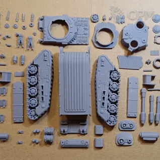 Описание картинки Astra Militarum: Rogal Dorn (Рогал Дорн ) / Warhammer 40000 Астра Милитарум от Лавка Приключенца по цене 999руб | Свободный Рынок Миниатюр - СРМ