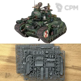 Описание картинки Rogal Dorn Battle Tank от Artsart по цене 100руб | Свободный Рынок Миниатюр - СРМ