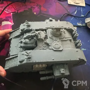 Описание картинки Land Raider от 3D Shop  по цене 1 500руб | Свободный Рынок Миниатюр - СРМ