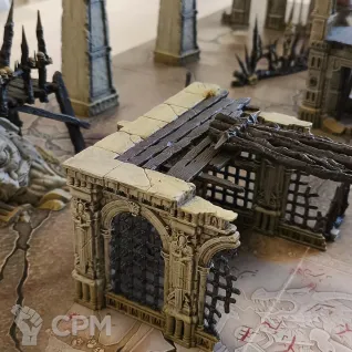 Описание картинки Ruins and Bell Tower Terrain от Nathan Holn по цене 100руб | Свободный Рынок Миниатюр - СРМ