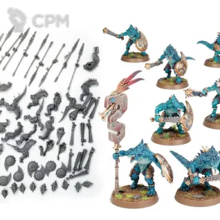 Описание картинки Saurus Warriors от LooneShroomFoundry по цене 100руб | Свободный Рынок Миниатюр - СРМ