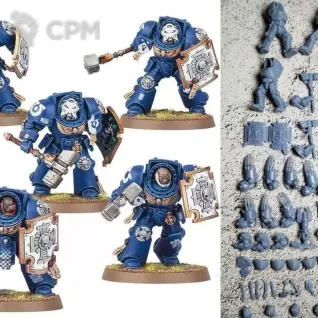 Описание картинки Terminator Assault Squad от 3Д-Печка по цене 600руб | Свободный Рынок Миниатюр - СРМ