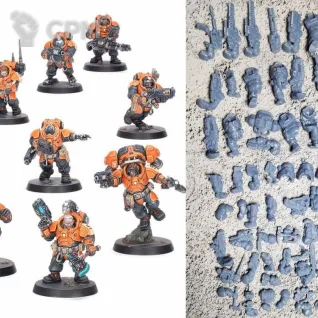 Описание картинки Hearthkyn Salvagers: Kill Team от 3Д-Печка по цене 600руб | Свободный Рынок Миниатюр - СРМ