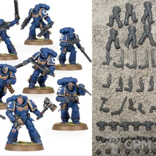 Описание картинки Assault intercessors от 3Д-Печка по цене 600руб | Свободный Рынок Миниатюр - СРМ