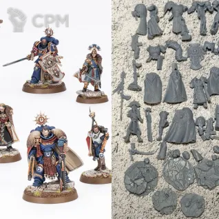 Описание картинки Captain Titus and The Wardens of Ultramar от 3Д-Печка по цене 600руб | Свободный Рынок Миниатюр - СРМ