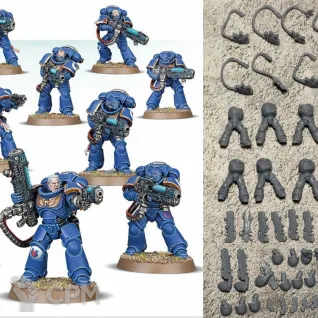 Описание картинки Hellblaster Squad от 3Д-Печка по цене 600руб | Свободный Рынок Миниатюр - СРМ