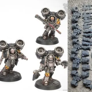 Описание картинки MkII Assault Squad от 3Д-Печка по цене 500руб | Свободный Рынок Миниатюр - СРМ