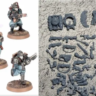 Описание картинки Krieg Combat Engineers от 3Д-Печка по цене 500руб | Свободный Рынок Миниатюр - СРМ