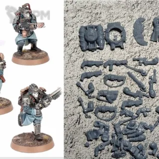 Описание картинки Krieg Combat Engineers от 3Д-Печка по цене 500руб | Свободный Рынок Миниатюр - СРМ