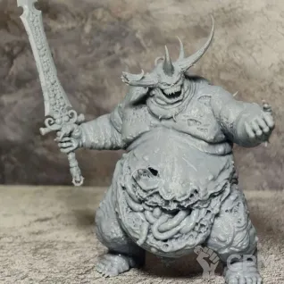 Описание картинки Great Unclean One от 3Д-Печка по цене 1 500руб | Свободный Рынок Миниатюр - СРМ