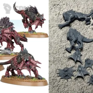 Описание картинки Flesh Hounds от 3Д-Печка по цене 500руб | Свободный Рынок Миниатюр - СРМ