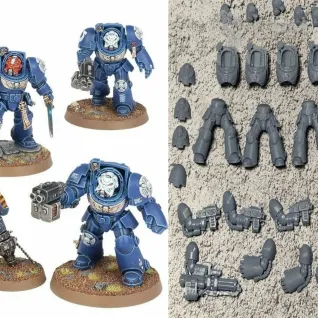 Описание картинки Terminator Squad от 3Д-Печка по цене 500руб | Свободный Рынок Миниатюр - СРМ