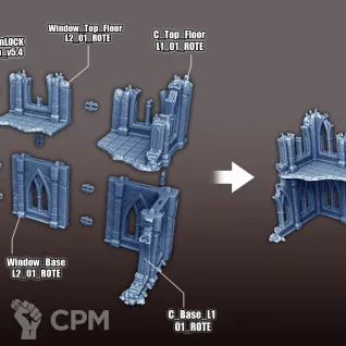 Описание картинки Ruins of the empire от Denisronzar по цене 2 000руб | Свободный Рынок Миниатюр - СРМ