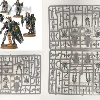 Описание картинки Triarch Praetorians Necrons от  по цене 2 000руб | Свободный Рынок Миниатюр - СРМ