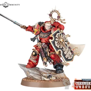 Описание картинки [GW] Armageddon - Captain with Relic Shield от TRNK по цене 100руб | Свободный Рынок Миниатюр - СРМ