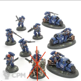 Описание картинки часть командника 9 редакции СМ от NegativeOne по цене 1 500руб | Свободный Рынок Миниатюр - СРМ