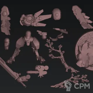 Описание картинки Commander Farsight от koksee по цене 100руб | Свободный Рынок Миниатюр - СРМ