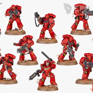 Описание картинки [GW] Armageddon - Intercessor Squad 10 + Bases + Datasheet от Vadimsylk по цене 100руб | Свободный Рынок Миниатюр - СРМ