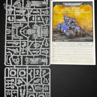 Описание картинки Space Marines Primaris Invader ATV от LDBits по цене 100руб | Свободный Рынок Миниатюр - СРМ