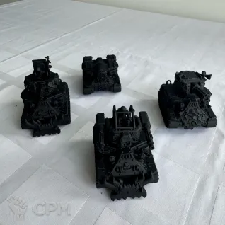 Описание картинки Grot tanks от mak6389 по цене 500руб | Свободный Рынок Миниатюр - СРМ