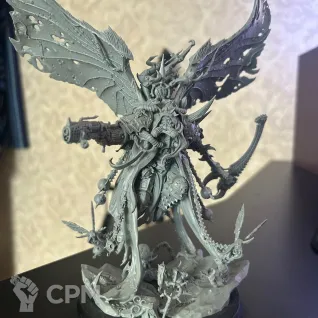 Описание картинки Mortarion, Daemon Primarch of Nurgle от  по цене 500руб | Свободный Рынок Миниатюр - СРМ