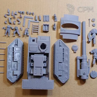 Описание картинки Василиск / Basilisk/ Warhammer 40000 от Лавка Приключенца по цене 600руб | Свободный Рынок Миниатюр - СРМ