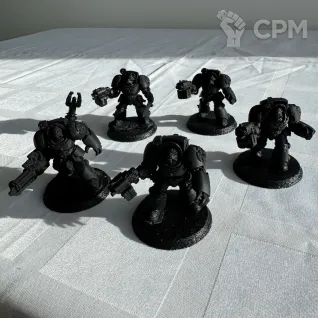 Описание картинки Space Marines Terminator Squad от mak6389 по цене 300руб | Свободный Рынок Миниатюр - СРМ