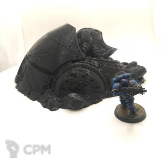 Описание картинки Подбитый титан от Rev127 по цене 700руб | Свободный Рынок Миниатюр - СРМ