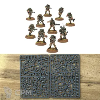 Описание картинки Cadian Shock Troops от Artsart по цене 100руб | Свободный Рынок Миниатюр - СРМ