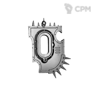 Описание картинки Щиток на левую руку для Knight Abominant от 3Д печать миниатюр по цене 147руб | Свободный Рынок Миниатюр - СРМ