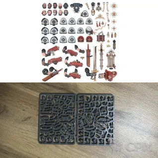 Описание картинки Black Templars: Upgrades от Artsart по цене 100руб | Свободный Рынок Миниатюр - СРМ
