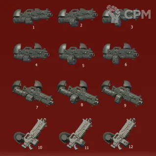Описание картинки Heavy Intercessor Squad (5 бойцов) от Tridax Forge по цене 500руб | Свободный Рынок Миниатюр - СРМ