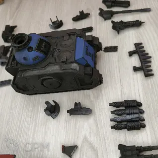 Описание картинки Predator ultramarines от User38558 по цене 100руб | Свободный Рынок Миниатюр - СРМ